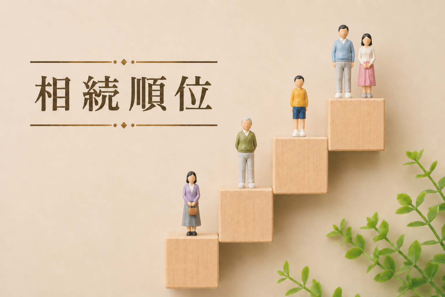相続順位をわかりやすく解説！配偶者・子供・親・兄弟姉妹の相続ルールとは？
