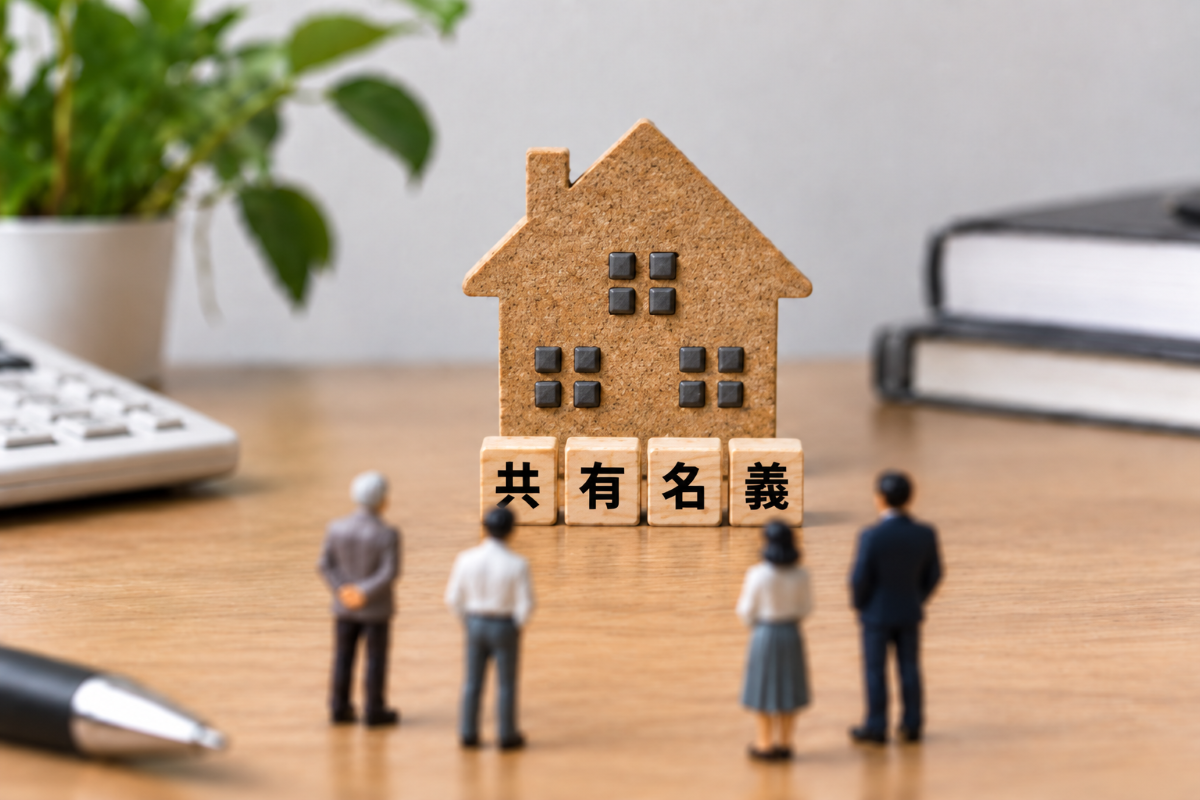 共有名義の不動産相続